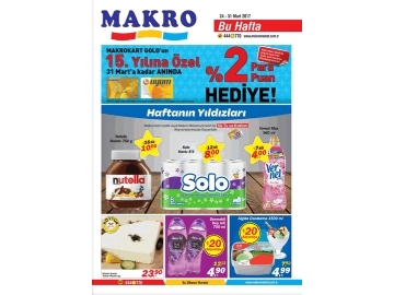 Makro Market 24 - 31 Mart - 1