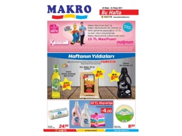 Makro Market 28 Nisan - 5 Mays Haftann ndirimli - 1