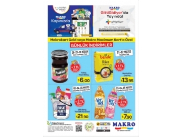 Makro Market 28 Nisan - 5 Mays Haftann ndirimli - 4