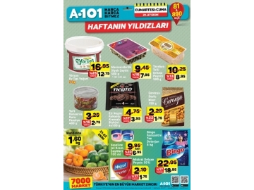 A101 21 - 27 Ekim Haftann Yldzlar - 1