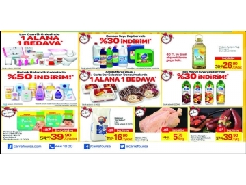 CarrefourSA 15 Aralk Frsat Gecesi