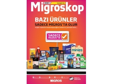 Migros 15 - 28 Mart Migroskop Dergisi - 1