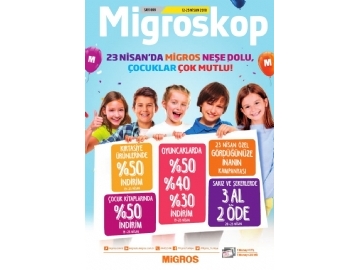 Migros 12 - 25 Nisan Migroskop - 1