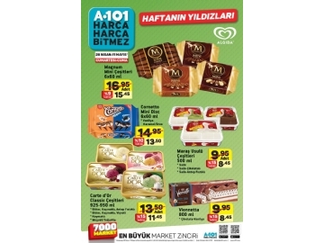 A101 28 Nisan - 4 Mays Haftann Yldzlar - 2