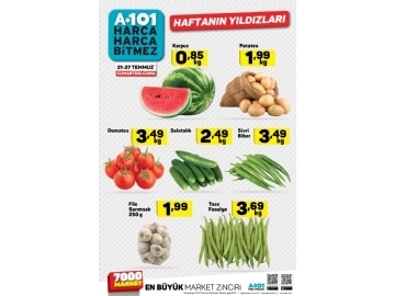 A101 21 - 27 Temmuz Haftann Yldzlar - 2