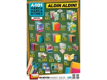 A101 6 Eyll Krtasiye rnleri - 1