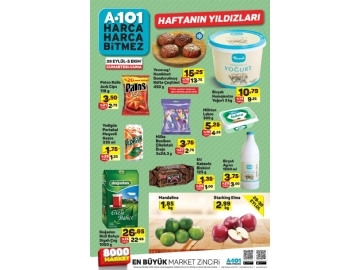 A101 29 Eyll - 5 Ekim Haftann Yldzlar - 1