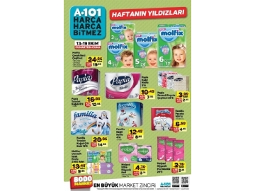 A101 13 - 19 Ekim Haftann Yldzlar - 2