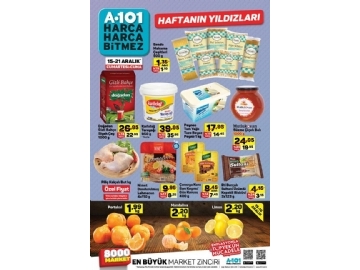 A101 15 - 21 Aralk Haftann Yldzlar - 1