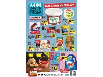 A101 22 - 28 Aralk Haftann Yldzlar - 1