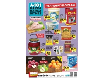 A101 26 Ocak - 1 ubat Haftann Yldzlar - 1