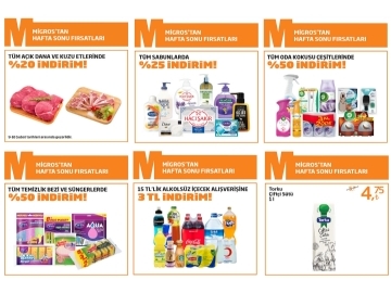 Migros 9 - 11 Ocak Hafta Sonu - 1