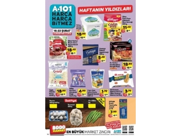 A101 16 - 22 ubat Haftann Yldzlar - 1