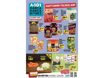 A101 23 ubat - 1 Mart Haftann Yldzlar - 1