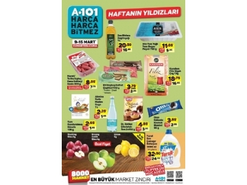 A101 9 - 15 Mart Haftann Yldzlar - 1