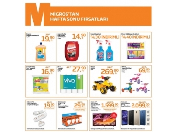 Migros Hafta Sonu 30 - 31 Mart 2019 - 1