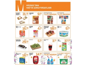 Migros Hafta Sonu 13 - 15 Nisan - 1