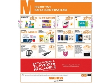 Migros Hafta Sonu 13 - 15 Nisan - 2