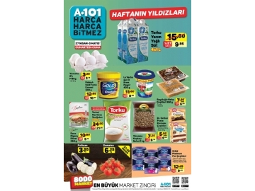 A101 27 Nisan - 3 Mays Haftann Yldzlar - 1