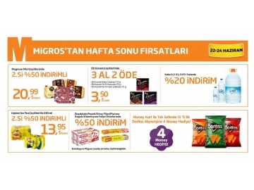 Migros Hafta Sonu 22 Haziran - 1