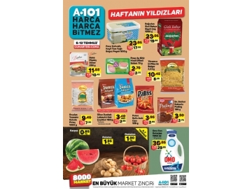 A101 6 - 12 Temmuz Haftann Yldzlar - 1