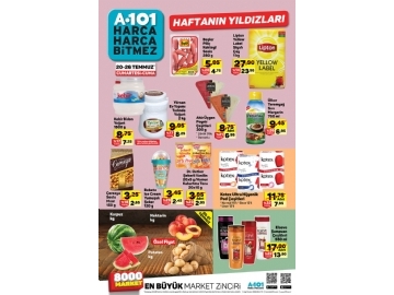 A101 20 - 26 Temmuz Haftann Yldzlar - 1