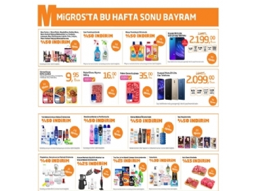 Migros 3 - 5 Austos Hafta Sonu