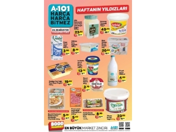 A101 24 - 30 Austos Haftann Yldzlar - 2