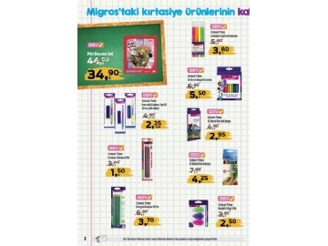 Migros Krtasiye rnleri 2019 - 2