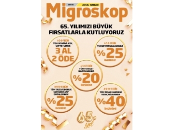 Migros 65. Yl ndirimleri - 66