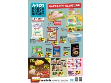 A101 5 - 11 Ekim Haftann Yldzlar - 1