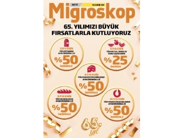 Migros 10 - 23 Ekim Migroskop Dergisi - 1