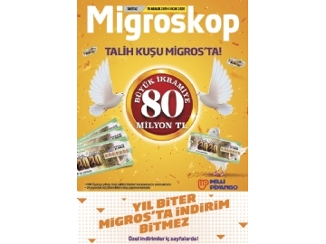 Migros 19 Aralk - 1 Ocak Migroskop Ylba - 70