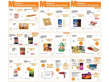 Migros Hafta Sonu 21 - 23 Aralk - 1