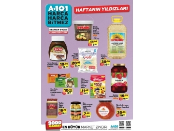 A101 28 Aralk - 3 Ocak Haftann Yldzlar - 3