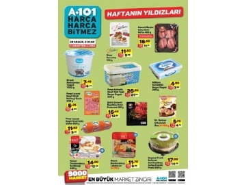 A101 28 Aralk - 3 Ocak Haftann Yldzlar - 1