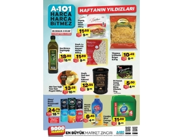 A101 28 Aralk - 3 Ocak Haftann Yldzlar - 2