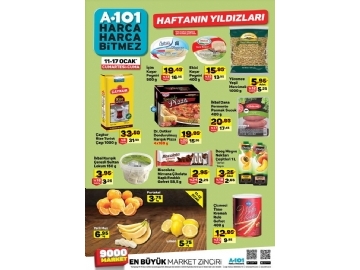 A101 11 - 17 Ocak Haftann Yldzlar - 1