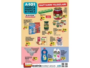 A101 18 - 24 Ocak Haftann Yldzlar - 1