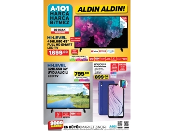 A101 30 Ocak Aldn Aldn - 1