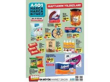 A101 25 - 31 Ocak Haftann Yldzlar - 1