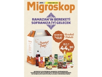 Migros 30 Nisan - 13 Mays Migroskop - 1