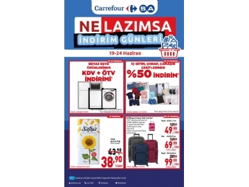 CarrefourSA 19 - 24 Haziran Katalou - 1