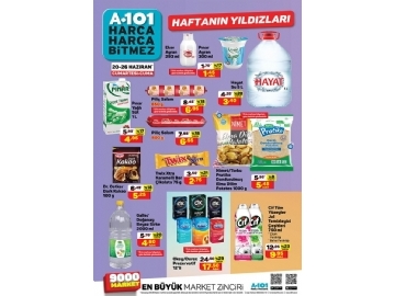 A101 20 - 26 Haziran Haftann Yldzlar - 1