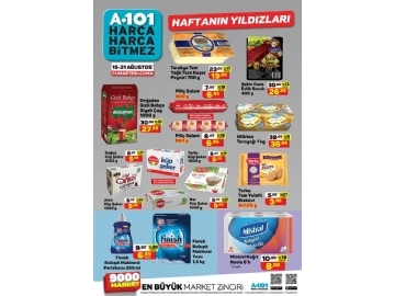 A101 15 - 21 Austos Haftann Yldzlar - 1