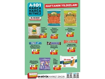 A101 10 - 16 Ekim Haftann Yldzlar - 3