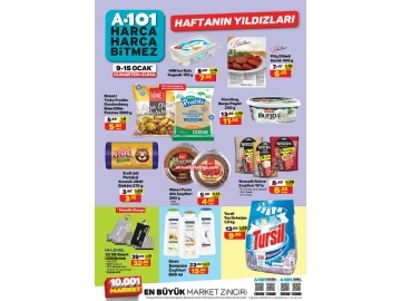 A101 9 - 15 Ocak Haftann Yldzlar - 1