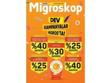 Migros 21 Ocak - 3 ubat Migroskop - 1