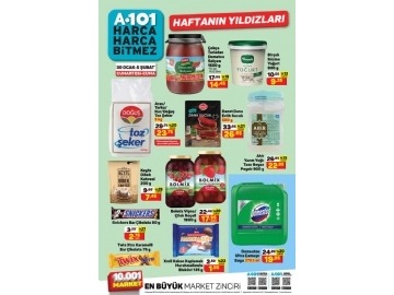 A101 30 Ocak - 5 ubat Haftann Yldzlar - 1