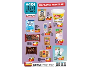 A101 27 ubat - 5 Mart Haftann Yldzlar - 1